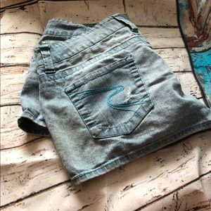 Paris Blues Denim Shorts